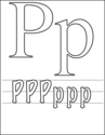 letter p