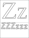 letter z